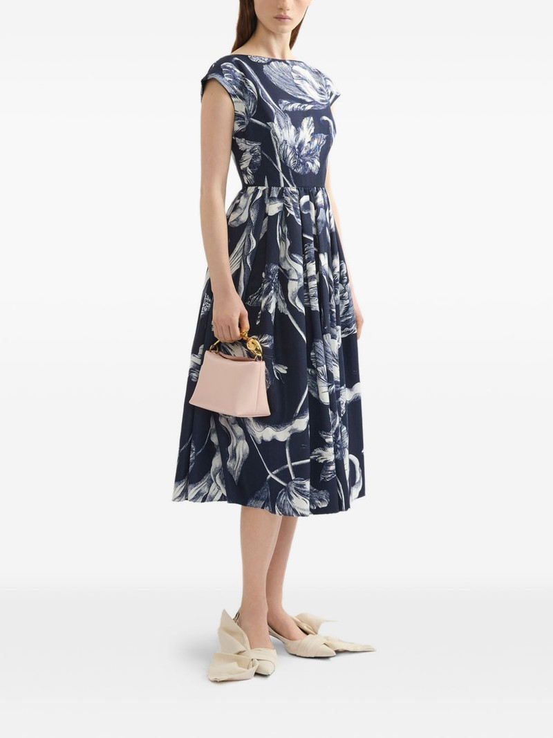 Erdem floral-print sleeveless midi dress outlook
