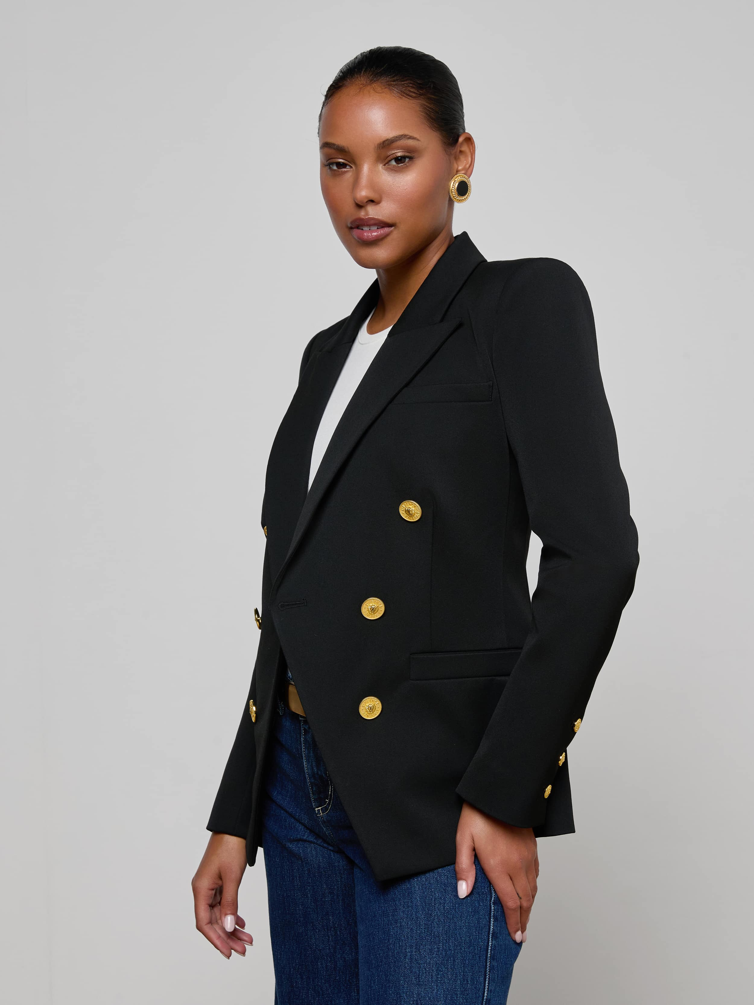 Kyomi Double-Breasted Blazer - 3