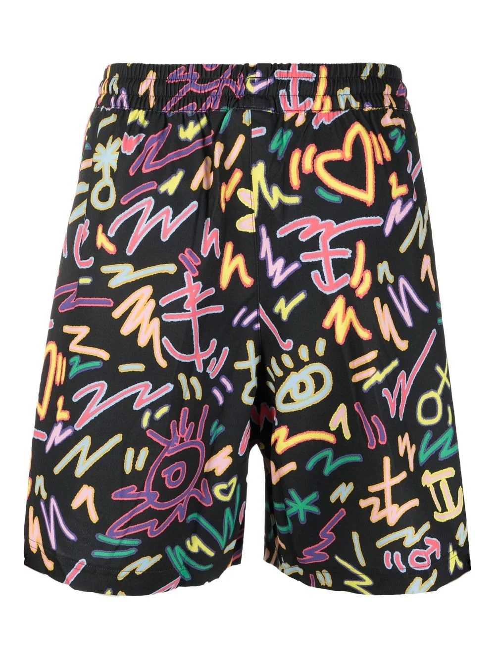 graphic-print swim shorts - 2