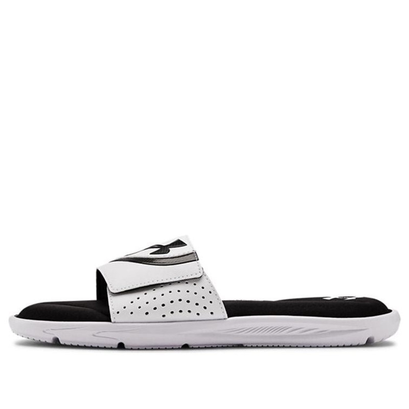 Under Armour Ignite 6 Slide 'White Black' 3022711-100 1