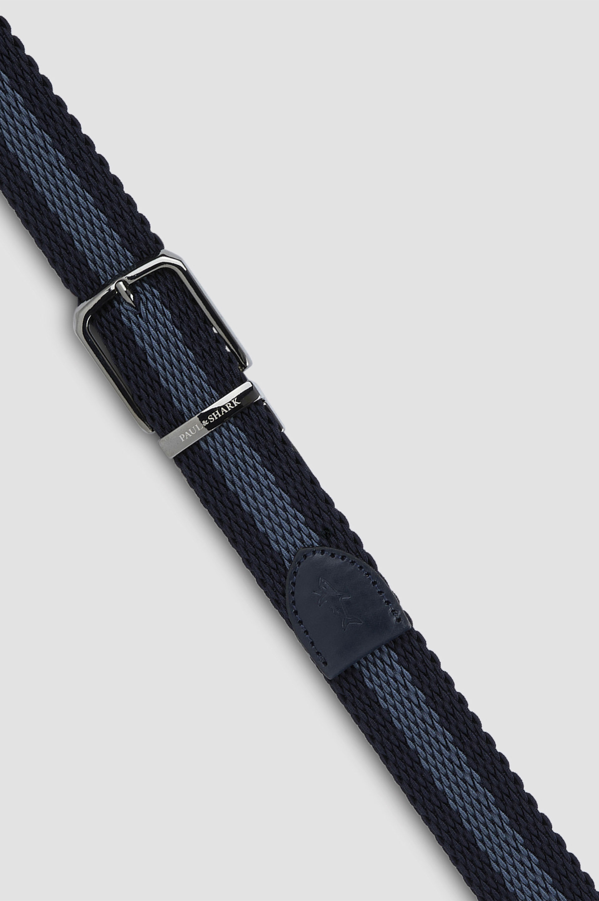 REVERSIBLE BELT WITH CONTRASTING STRIPES - 2