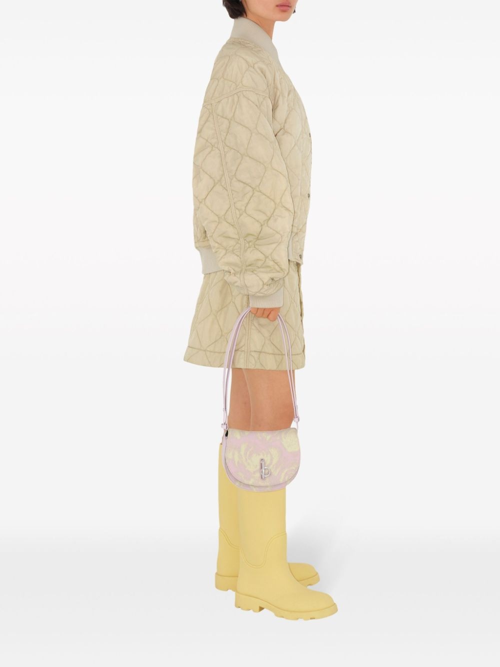 quilted bomber jacket - 3