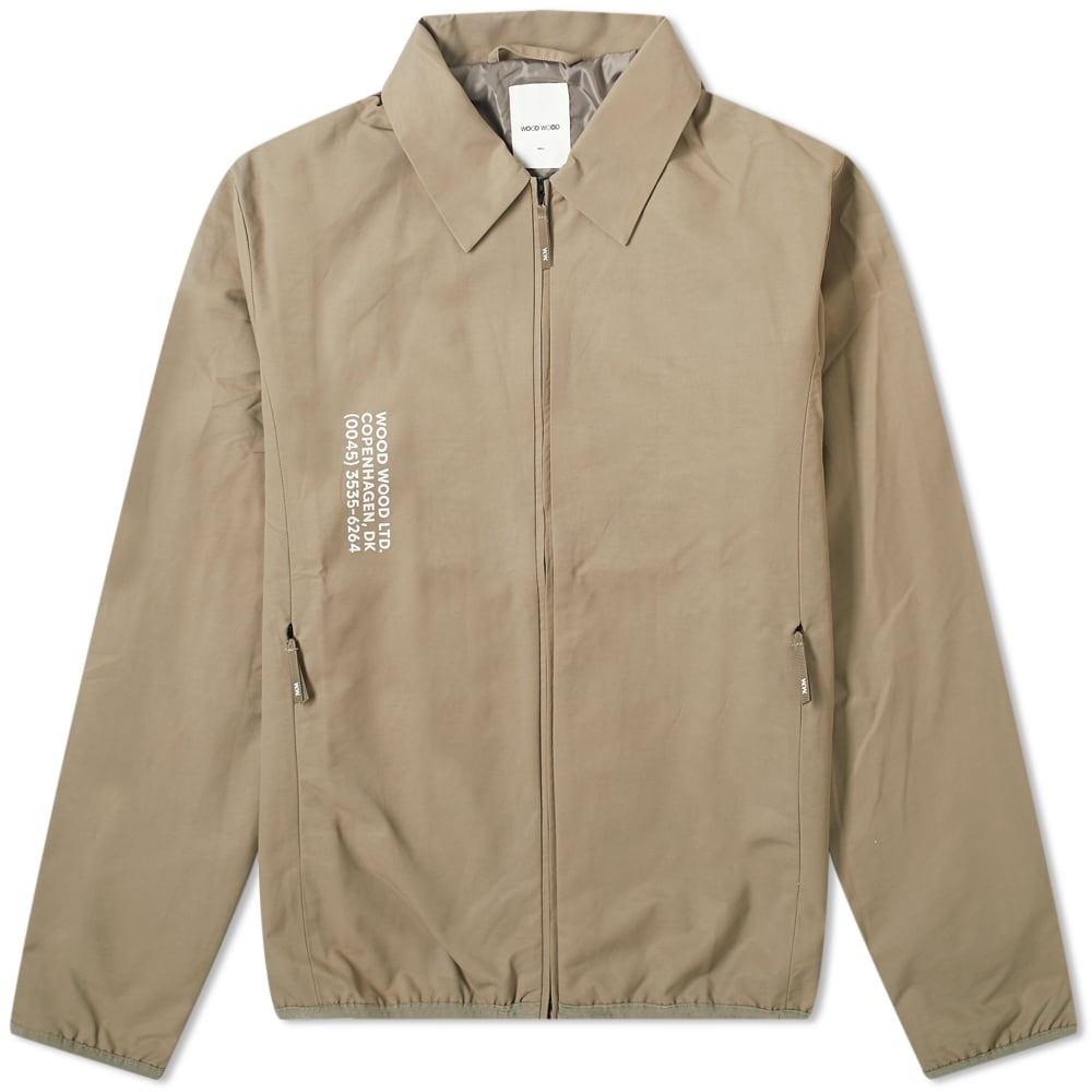 Wood Wood Clive Zip Logo Blouson - 1