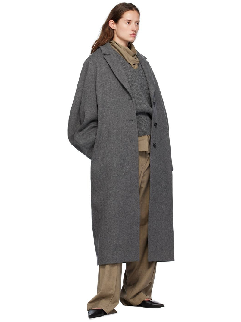 LE17SEPTEMBRE Gray Balloon Arm Coat outlook