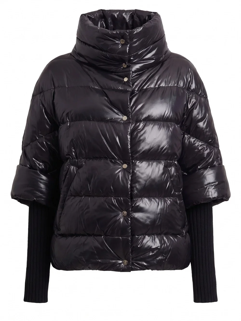 WOMEN'S PUFFER JACKET WITH THREE-QUARTER SLEEVES - 1