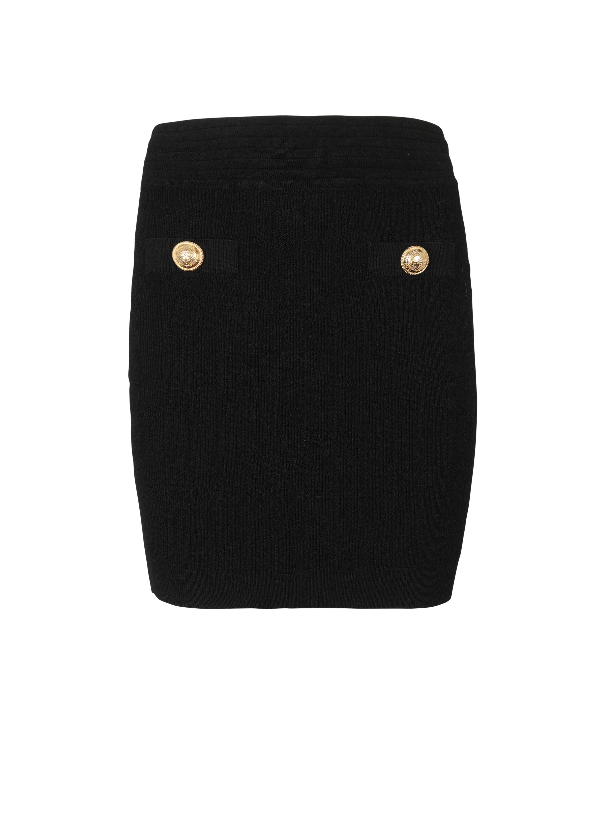 Short knit skirt - 1