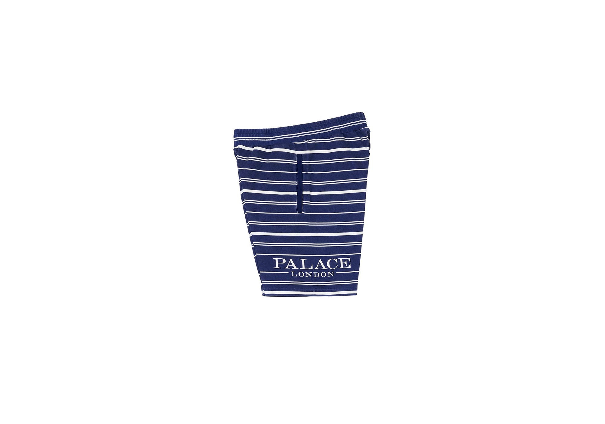PRINTED STRIPE SHORTS NAVY - 2