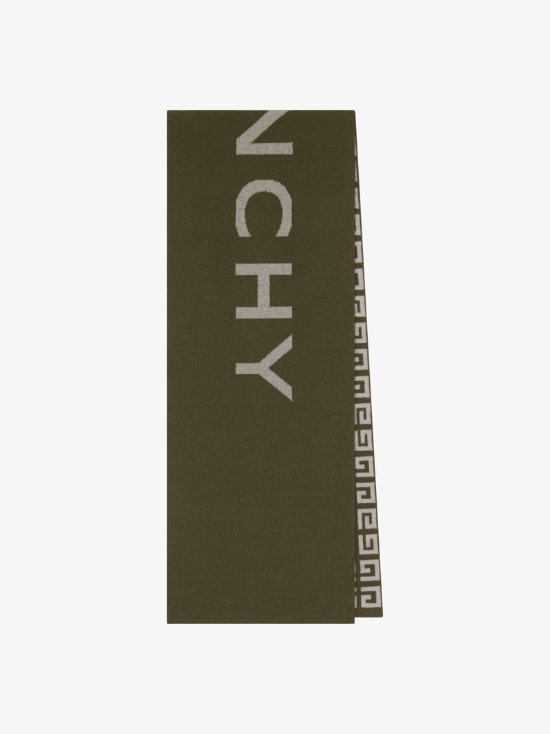 Givenchy GIVENCHY 4G DOUBLE SIDED SCARF IN WOOL AND CASHMERE outlook