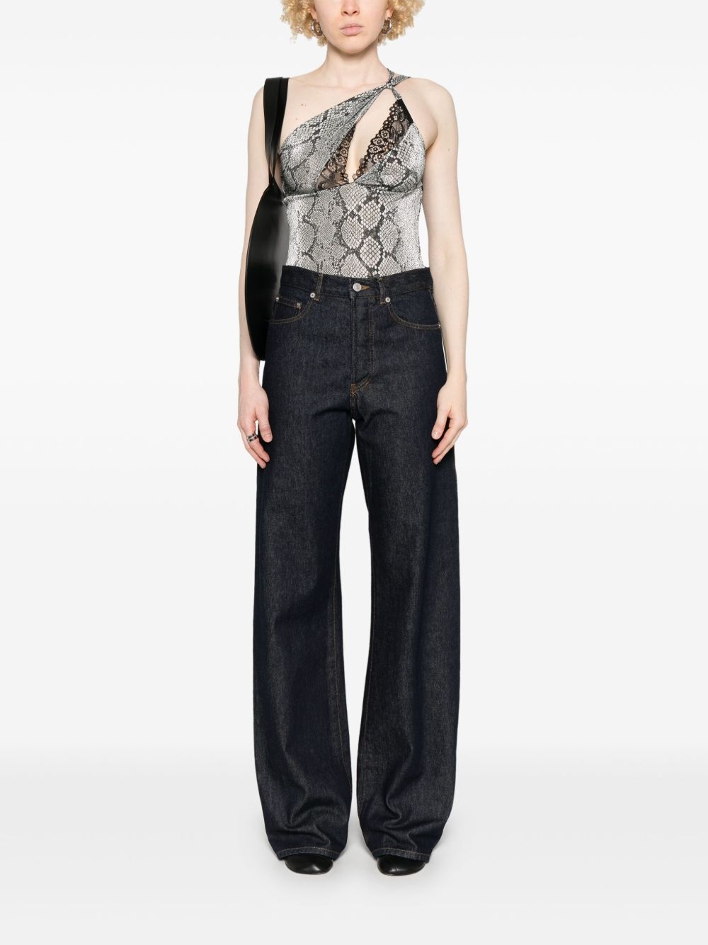 asymmetric bodysuit - 2