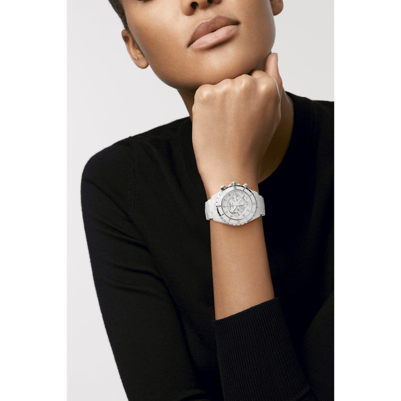 CHANEL J12 Chronograph Watch, 41 mm outlook