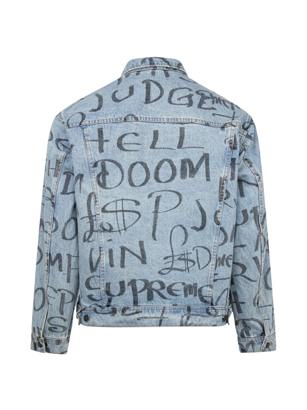 printed Ark trucker jacket - 2