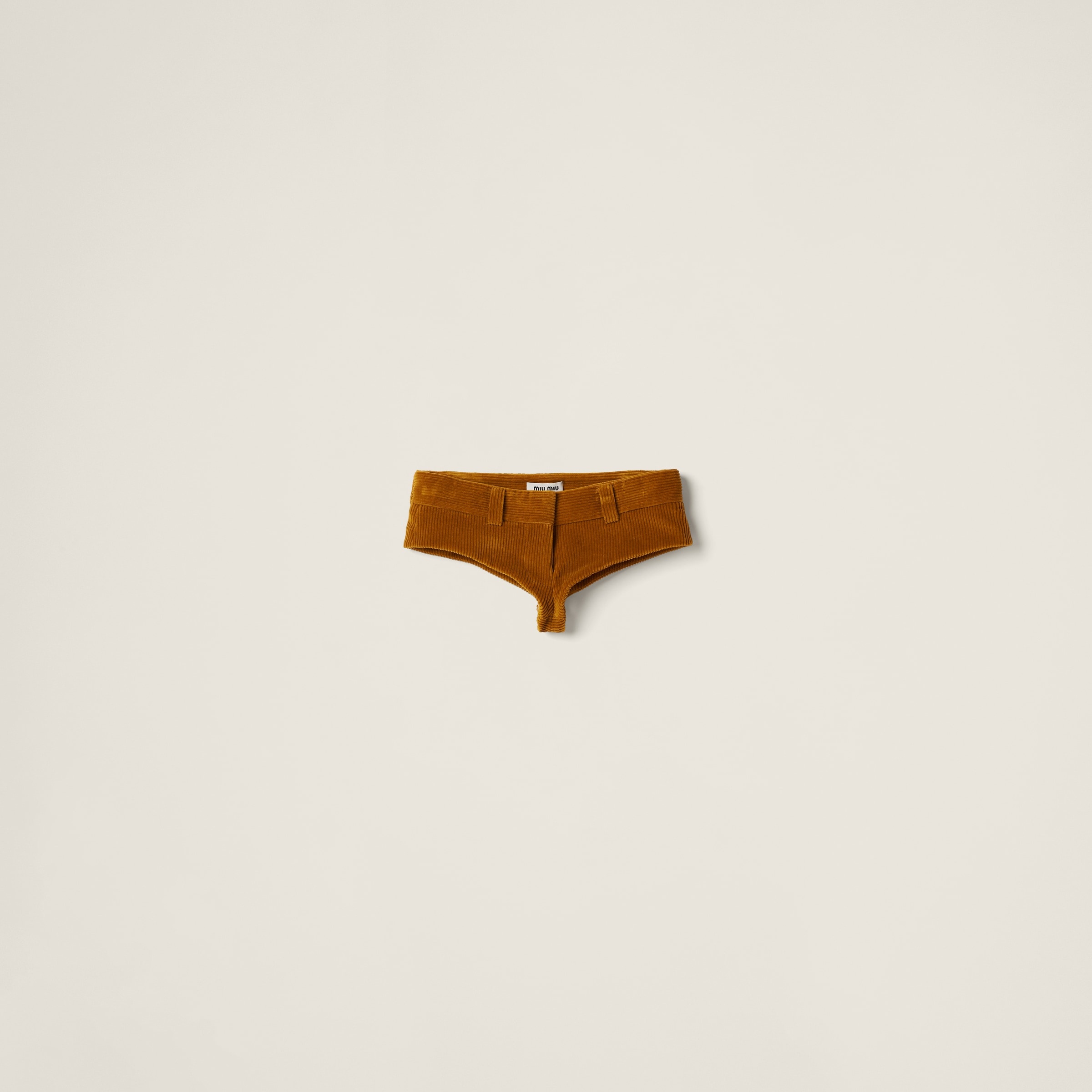 Corduroy shorts - 1