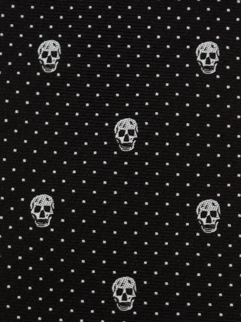 Men's Pin-dot Tie in Black/white - 3