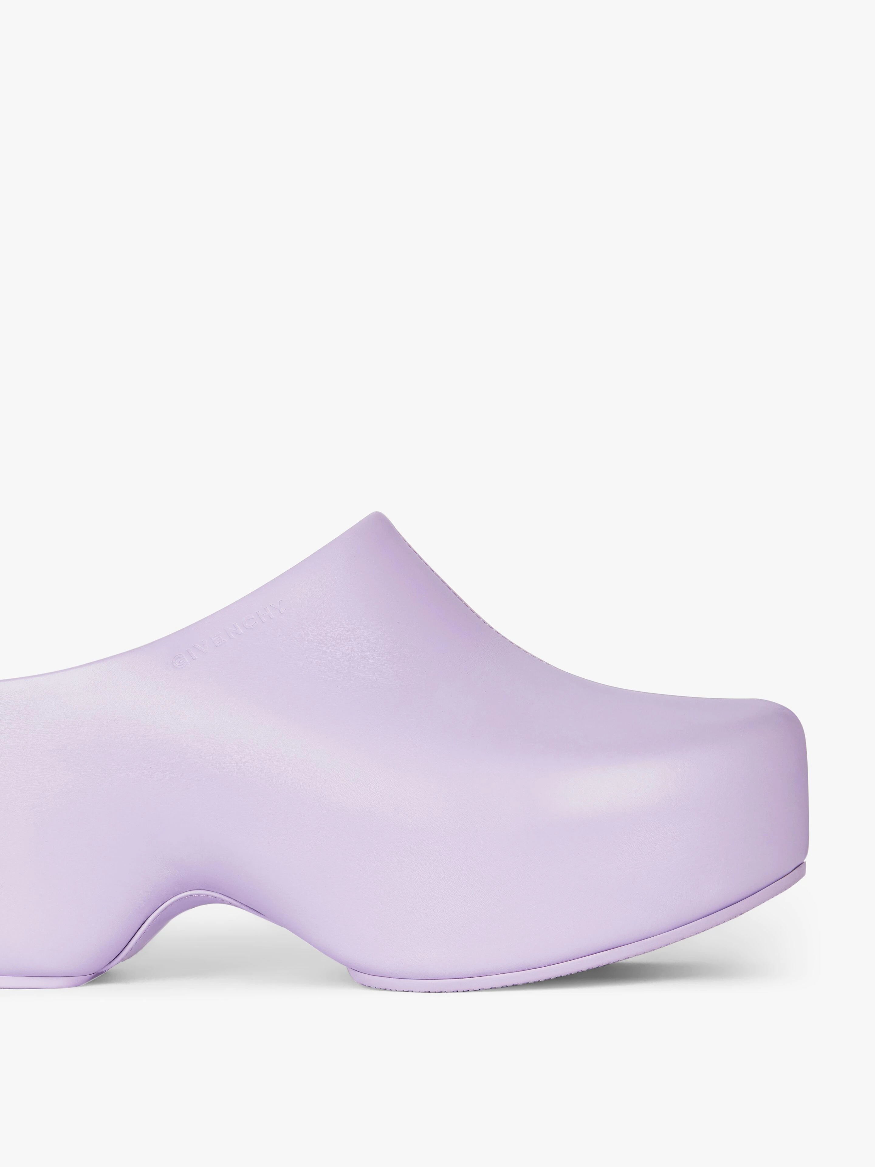 G CLOG IN LEATHER - 5