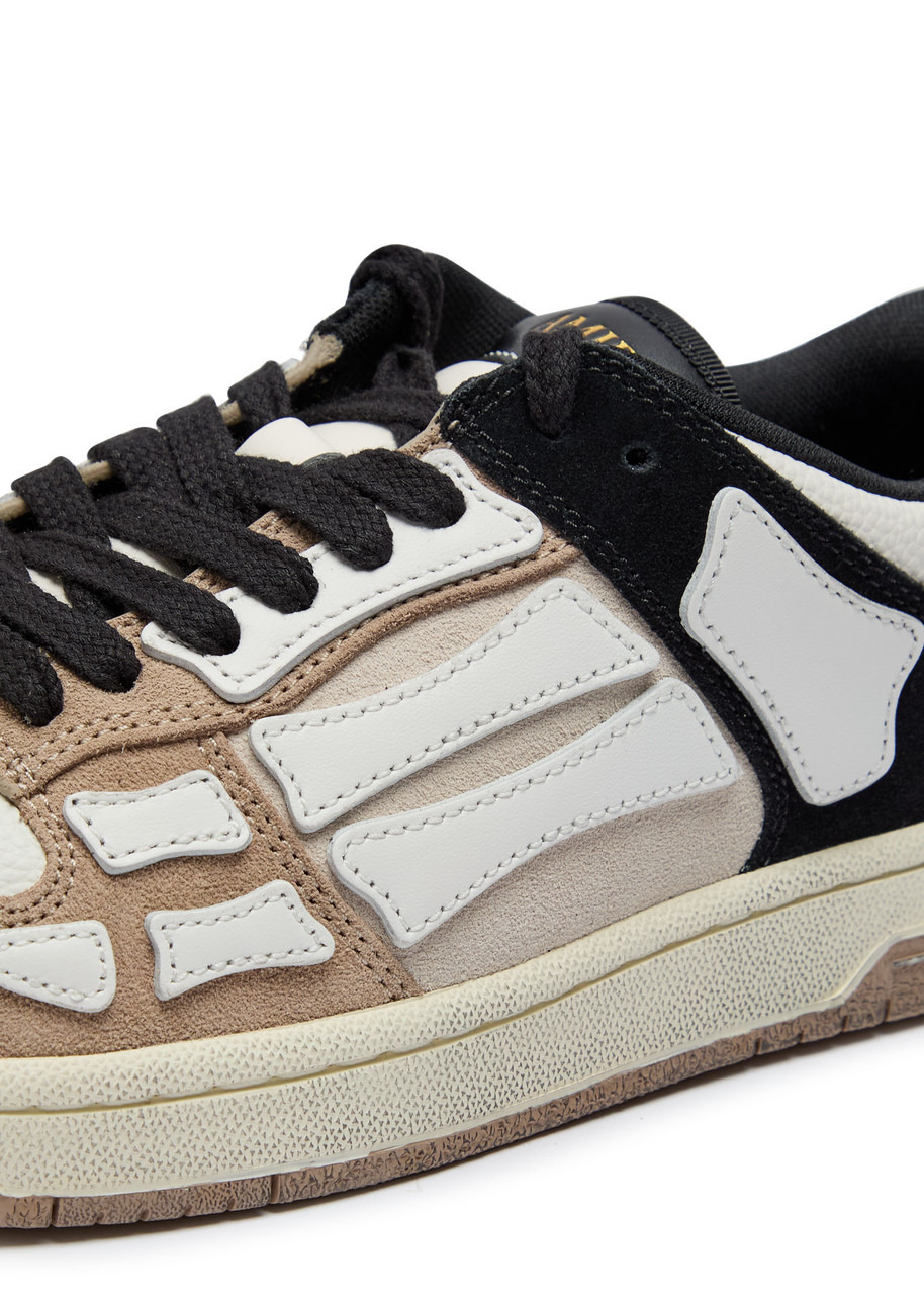 Amiri Skel Top Low Panelled Suede Sneakers - 4