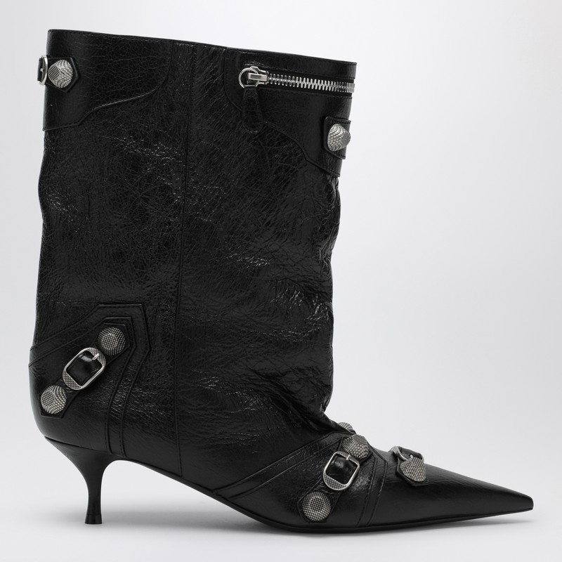 Cagole Wide black ankle boot - 1