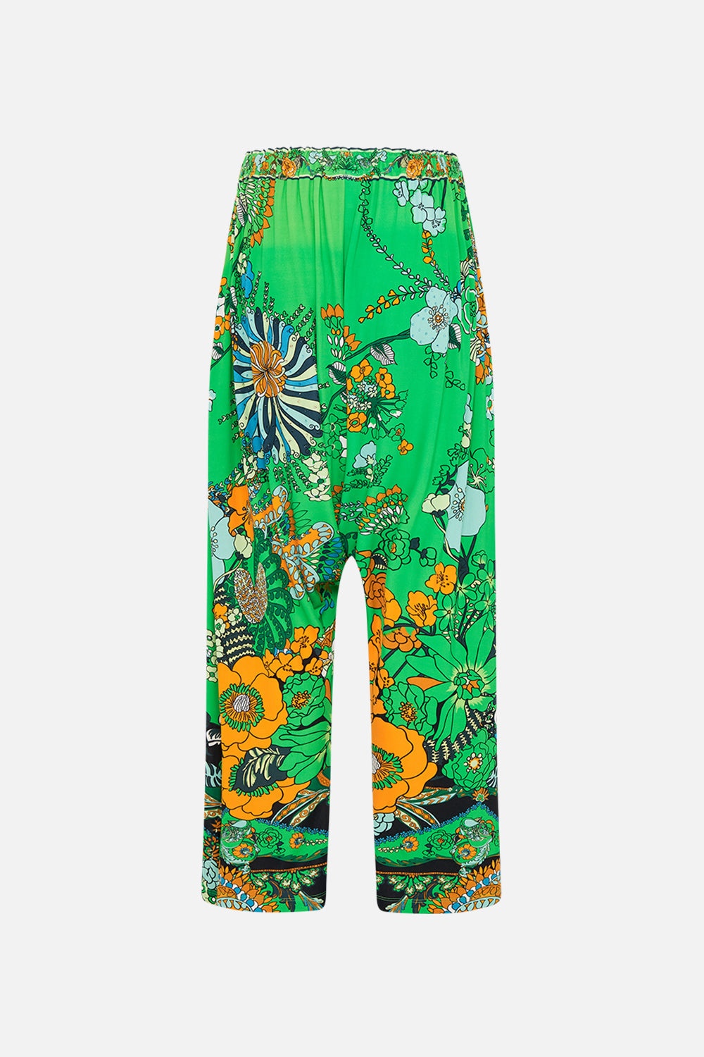 DRAPED JERSEY PANT - 7