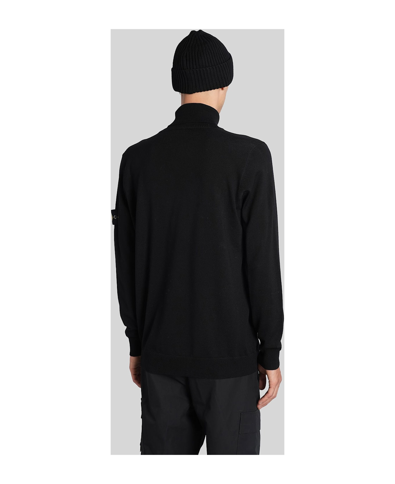 Knitwear In Black Wool - 3