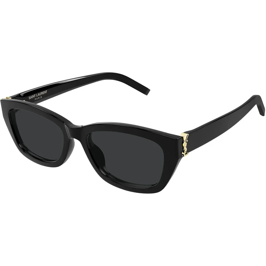 Saint Laurent Black Cat Eye Ladies Sunglasses SL M153 001 55 - 1