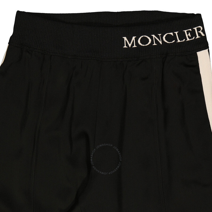 Moncler Ladies Side Stripe Tracksuit Pants in Black - 2
