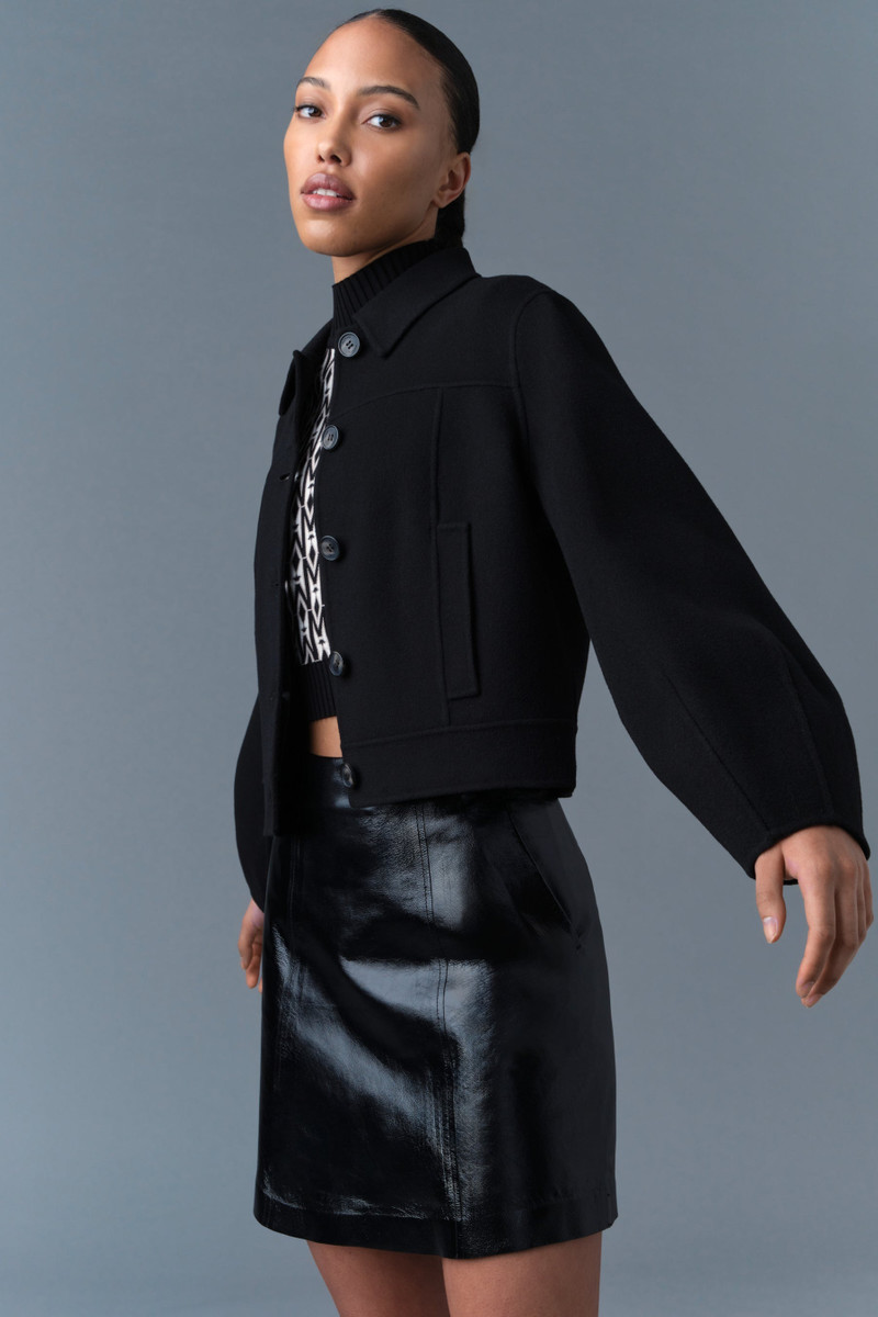 LALI Double-Face Wool Short Jacket 5