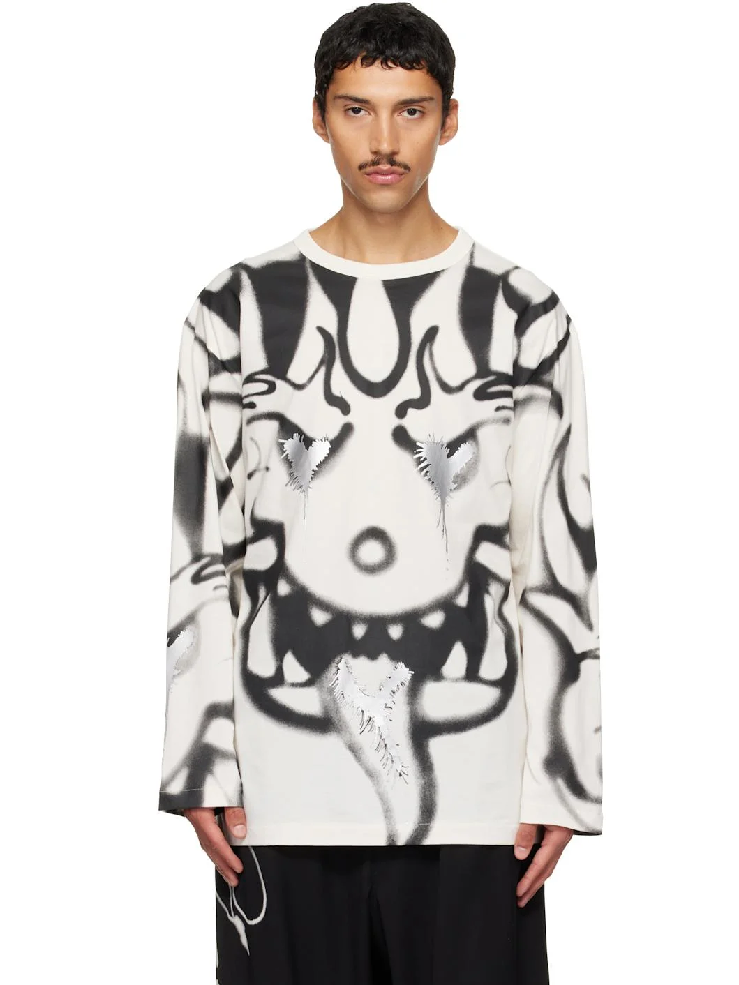 Off-White Chito Edition Graphic Long Sleeve T-shirt - 1