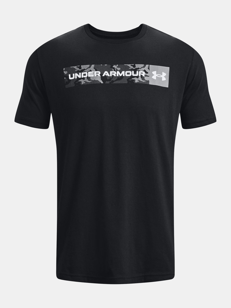 Men's UA Camo Chest Stripe Short Sleeve - 1
