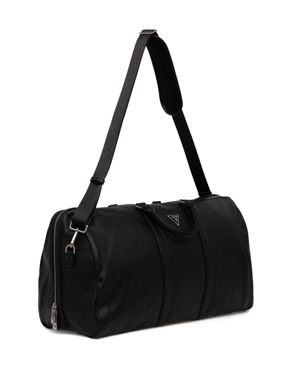 logo-plaque weekender bag - 2