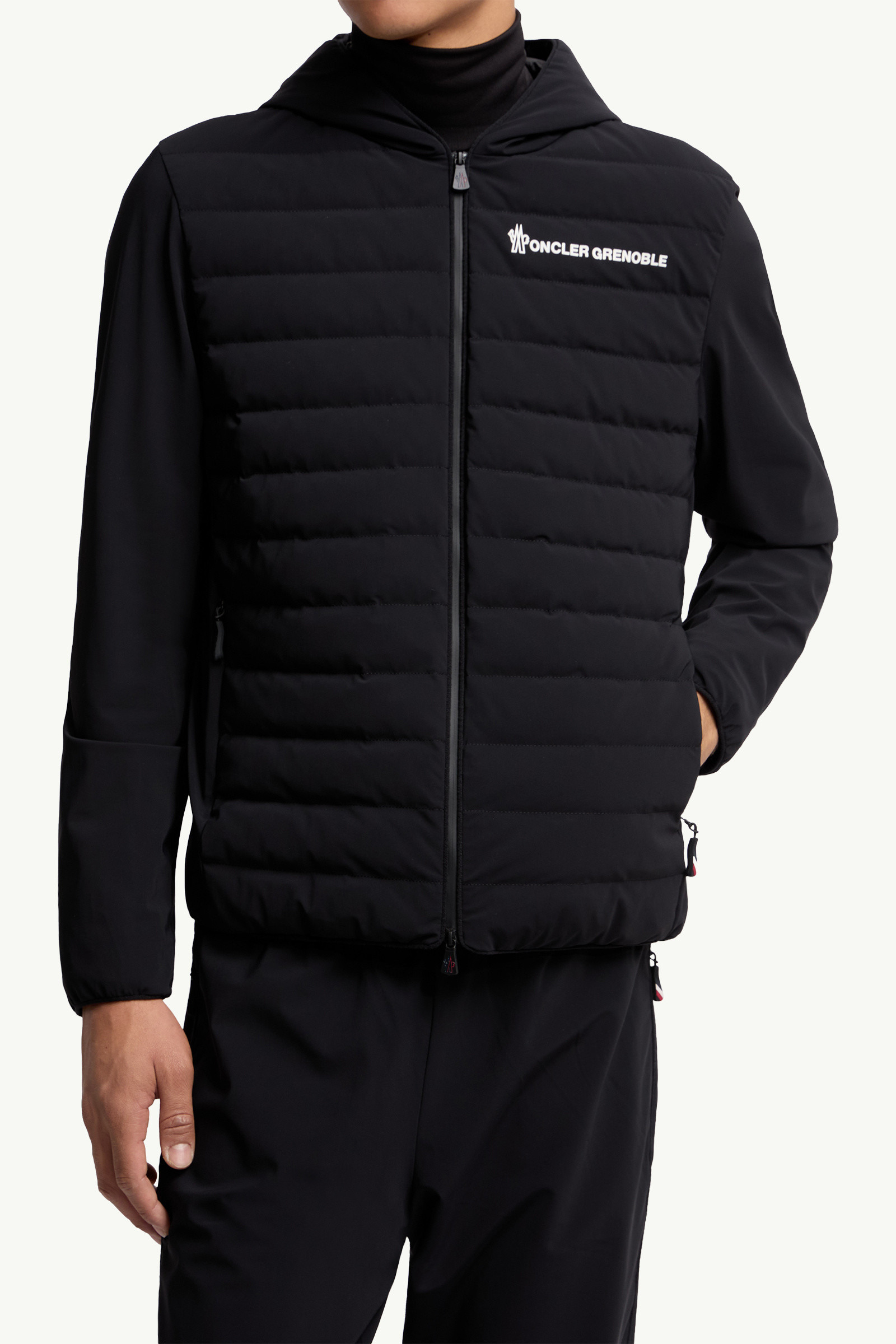 Padded Zip-Up Sweatshirt - 6