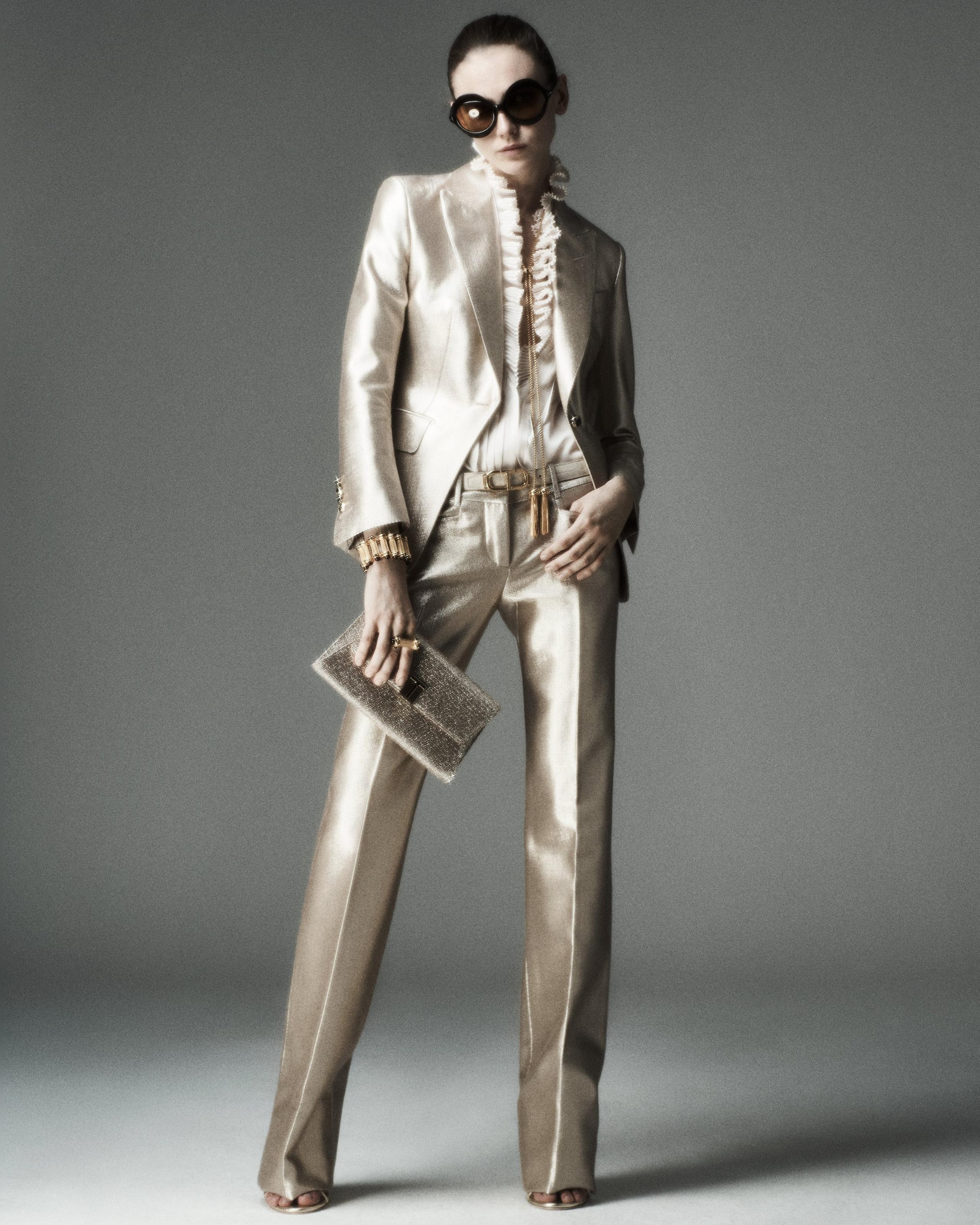 TAILORED FLARE PANTS - 4