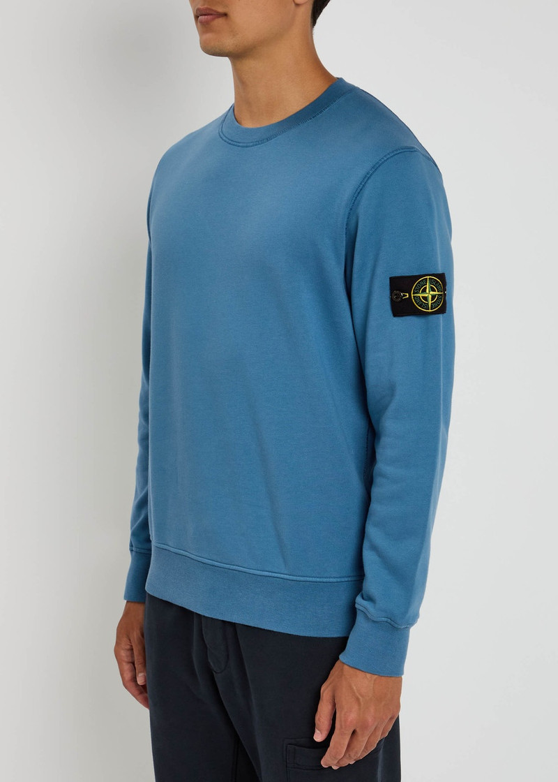 Stone Island Stone Island Logo Cotton Sweatshirt outlook