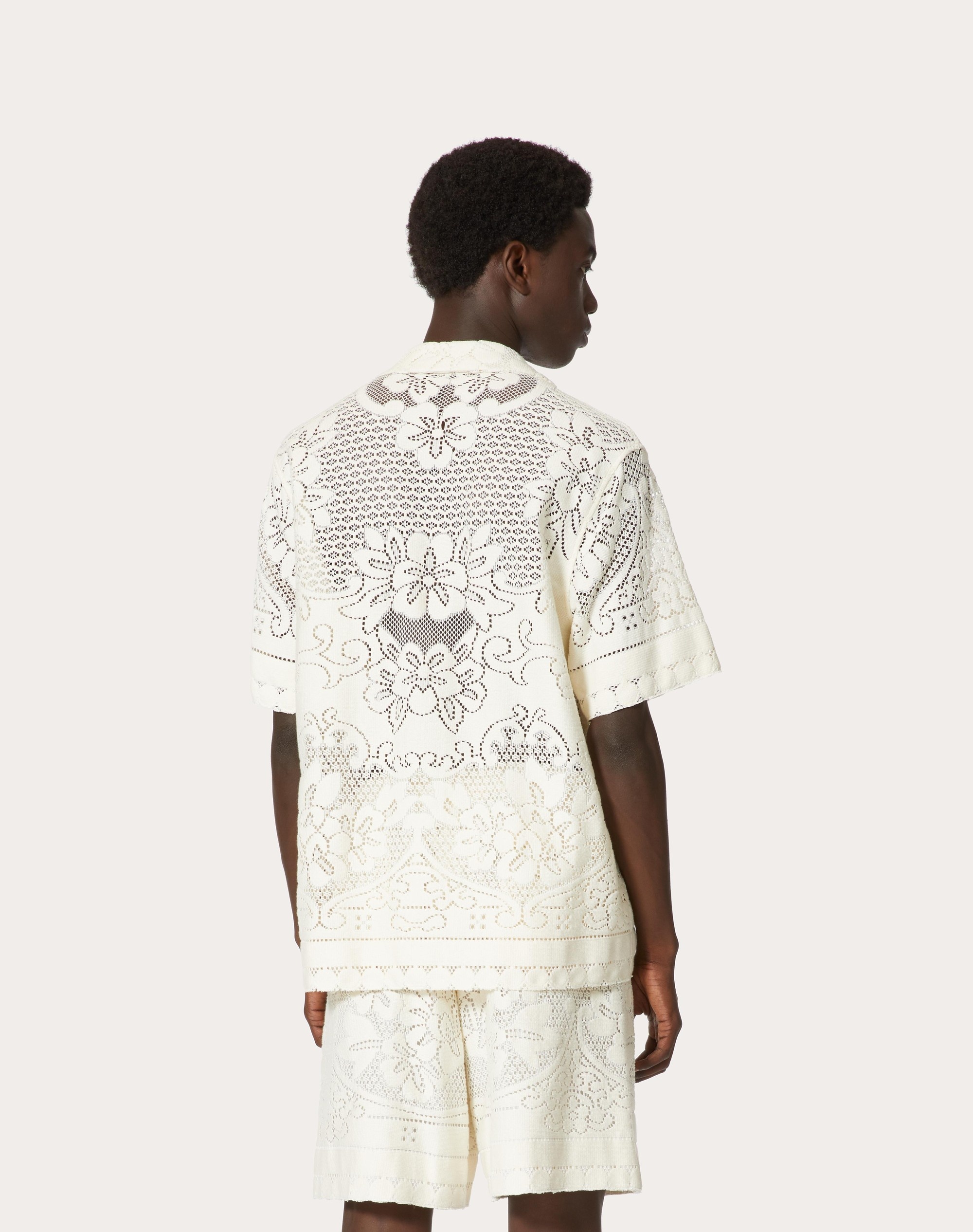 GUIPURE LACE SHIRT - 4