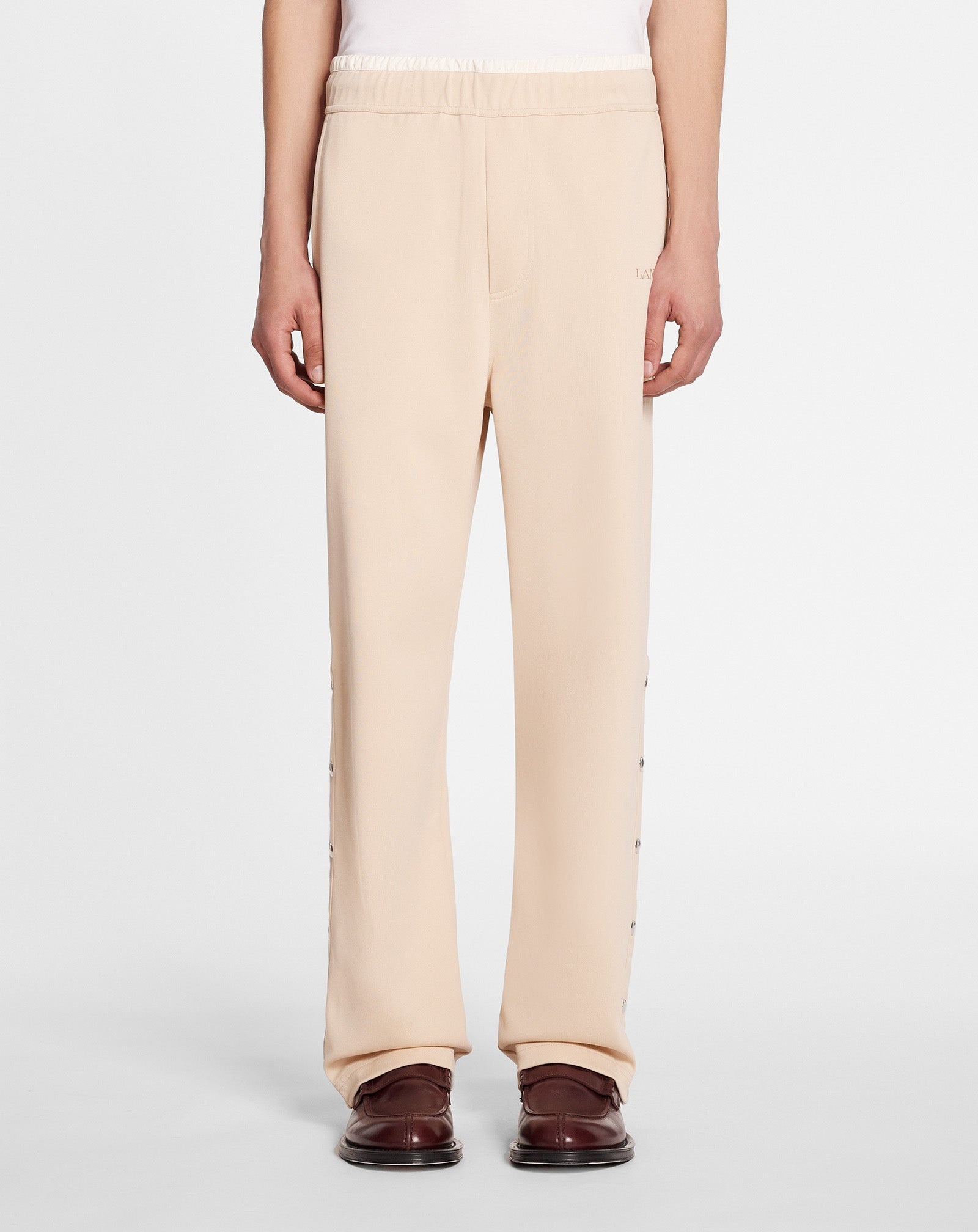 Suit Pants With An Elasticated Waistband