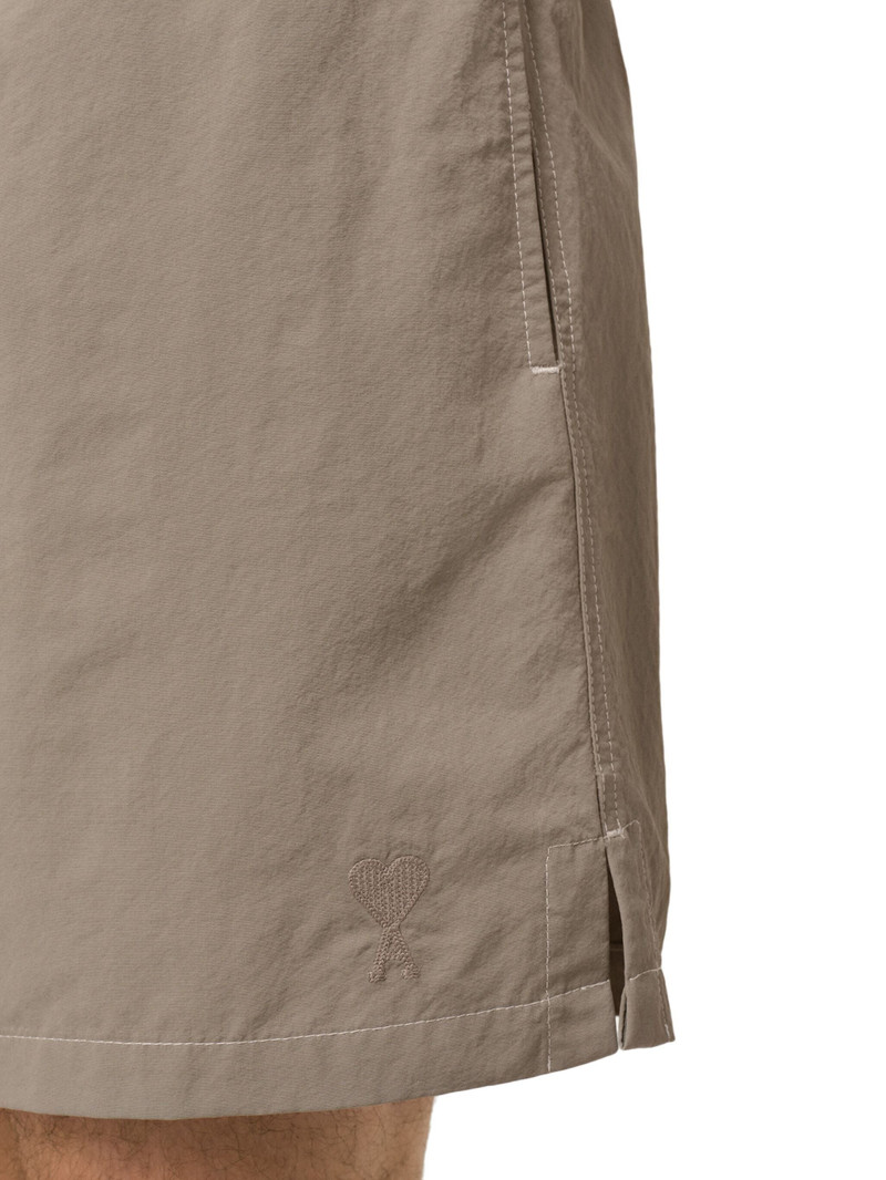 AMI Paris Embroidered Swim Shorts outlook