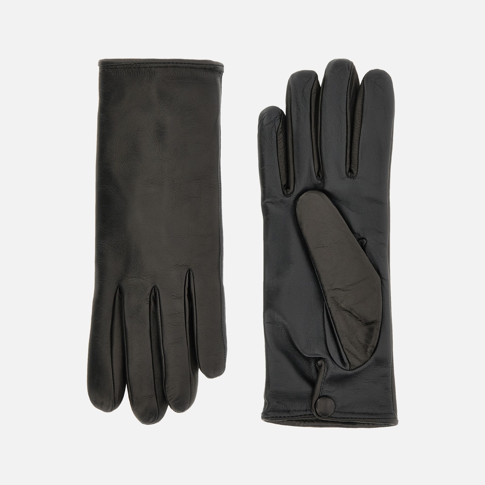 Touch Gloves in Leather Black - 1