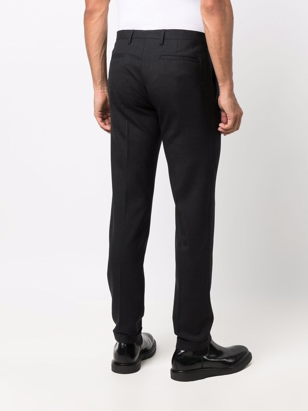 slim-fit tailored trousers - 4