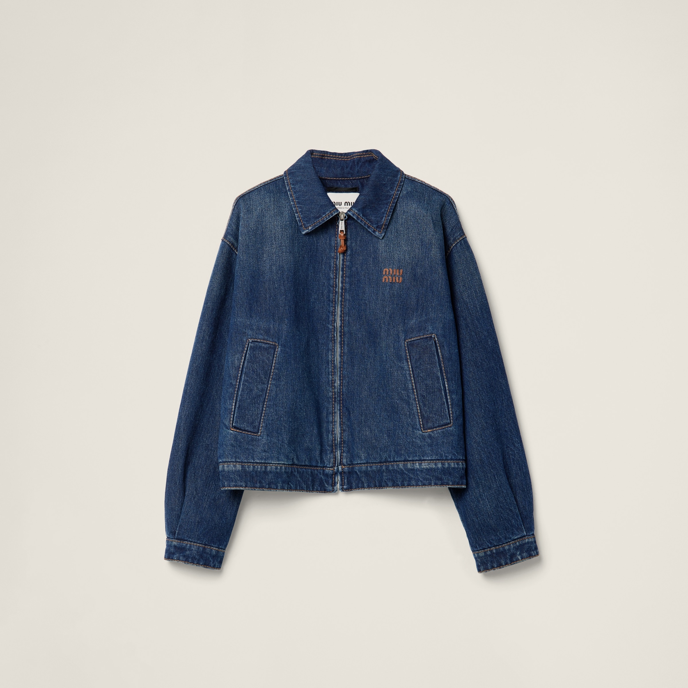 Denim trucker jacket - 1