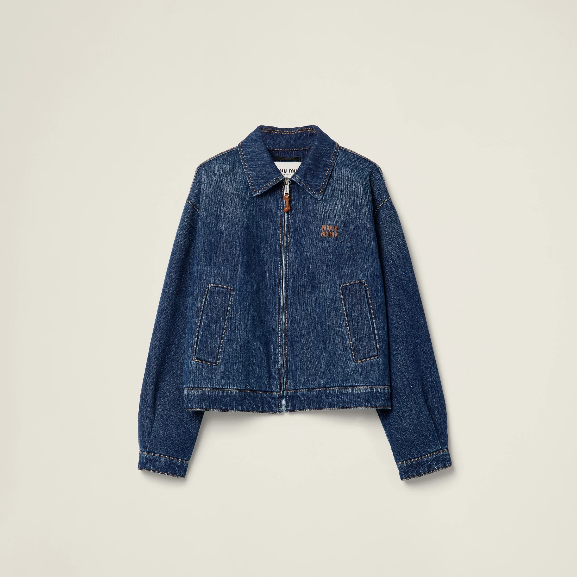 Denim trucker jacket - 1