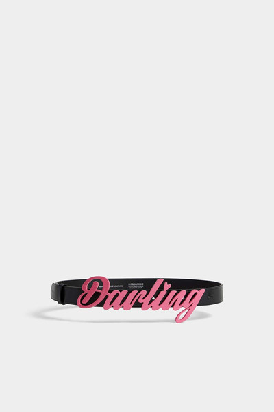 DSQUARED2 ICON DARLING PLAQUE BELT outlook