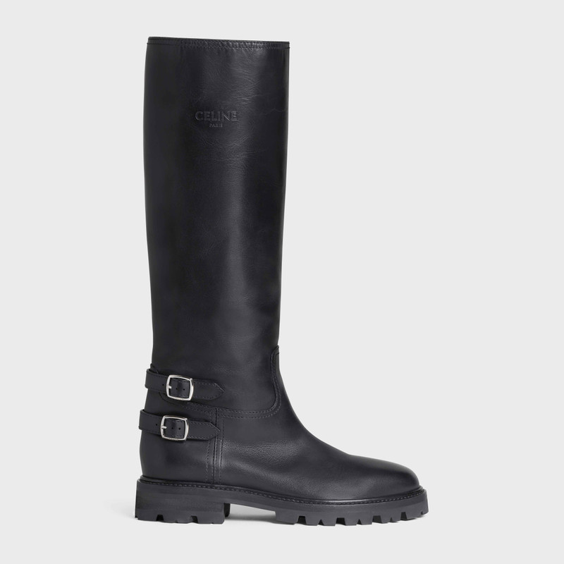 Margaret high boot with buckles in Calfskin 1