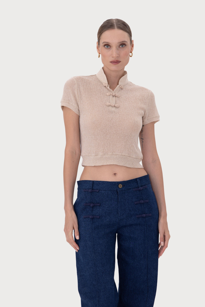 ENID KNIT POLO 1