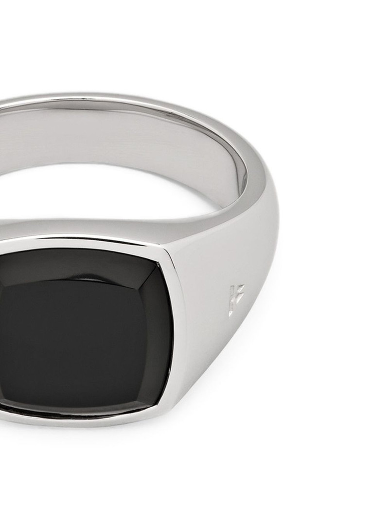 TOM WOOD onyx signet ring outlook