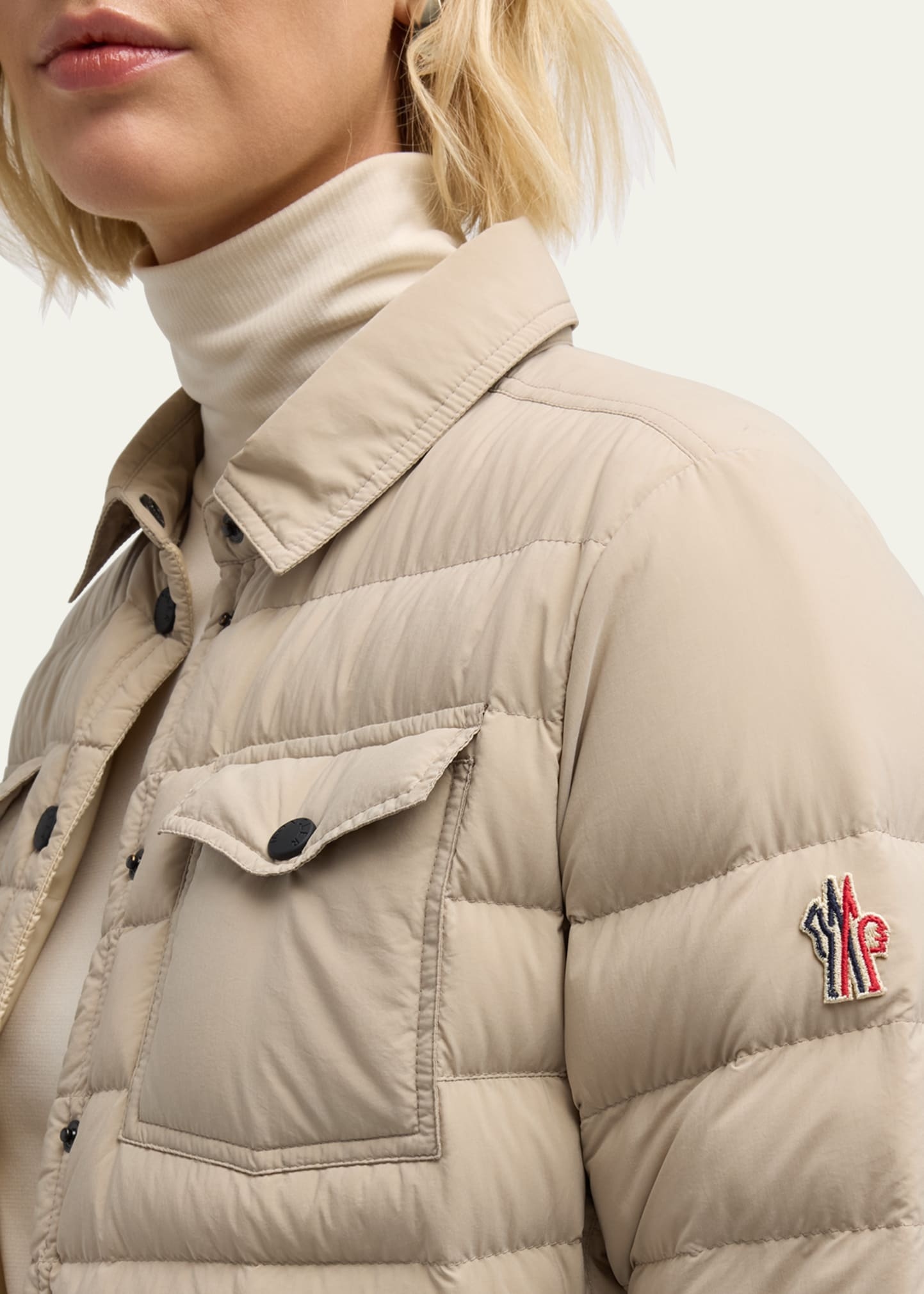 Rozes Puffer Shirt Jacket - 5