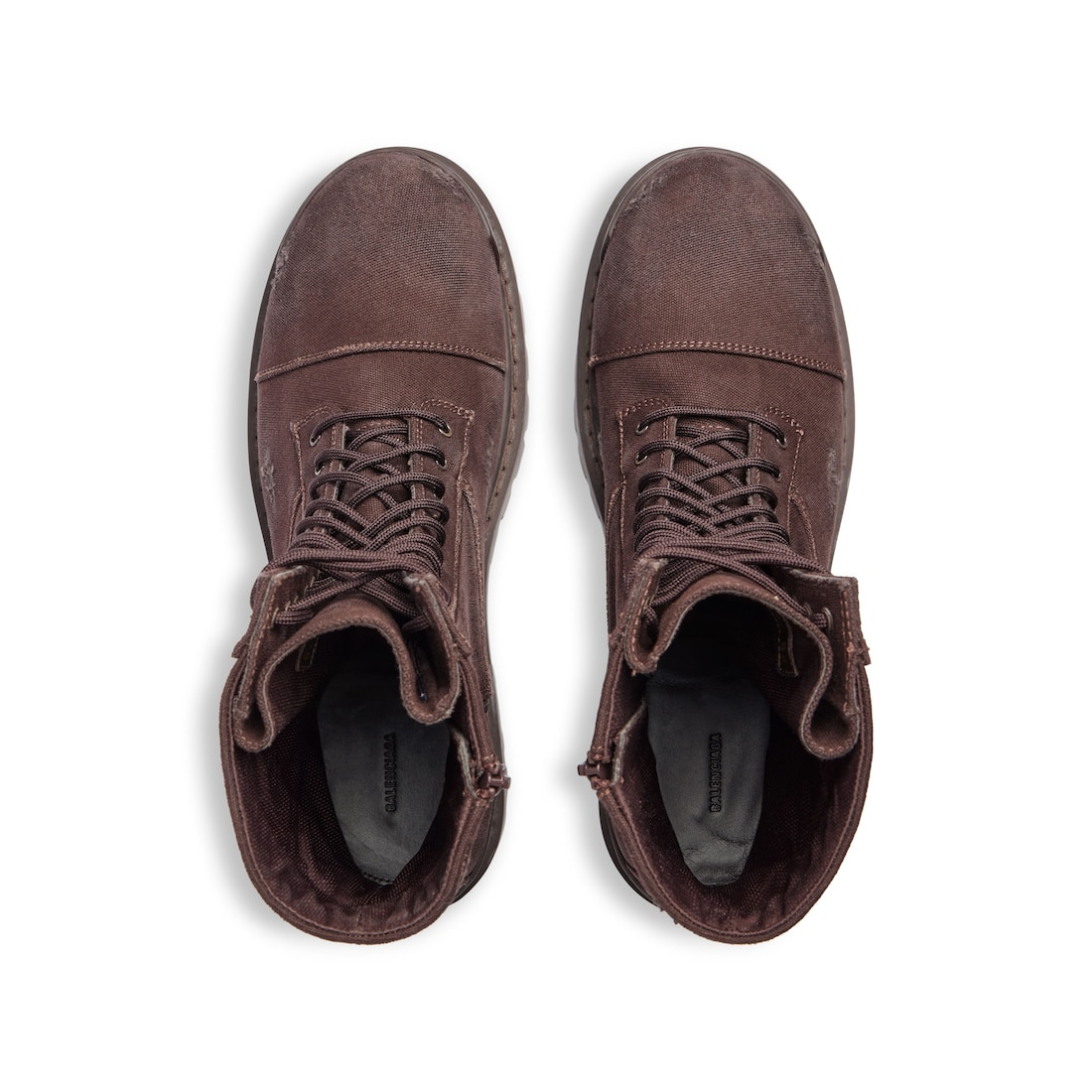 Men's Combat Strike Boot in Dark Brown - 6