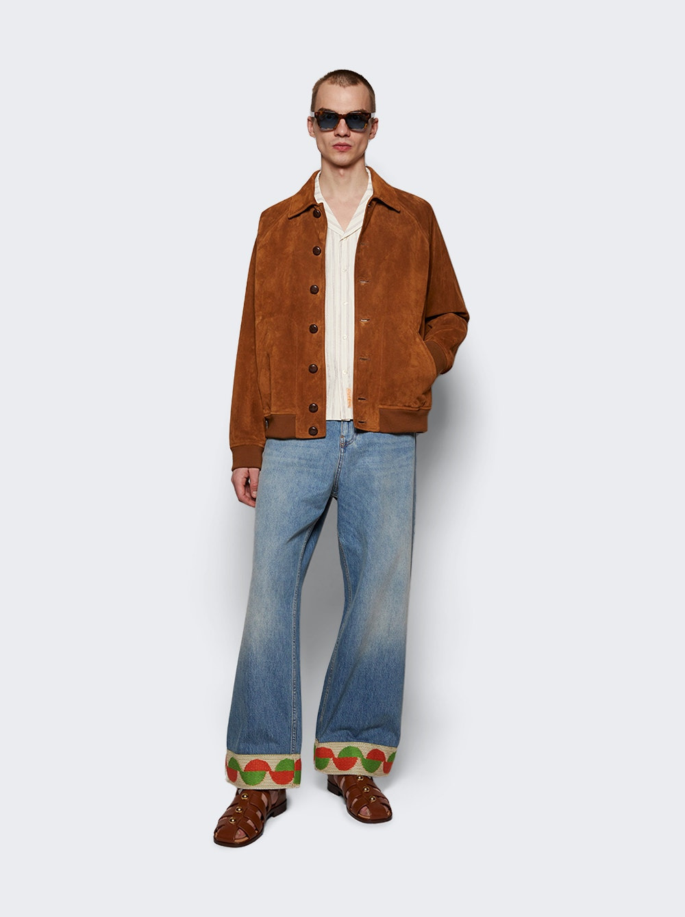 Suede Jacket Tan - 2