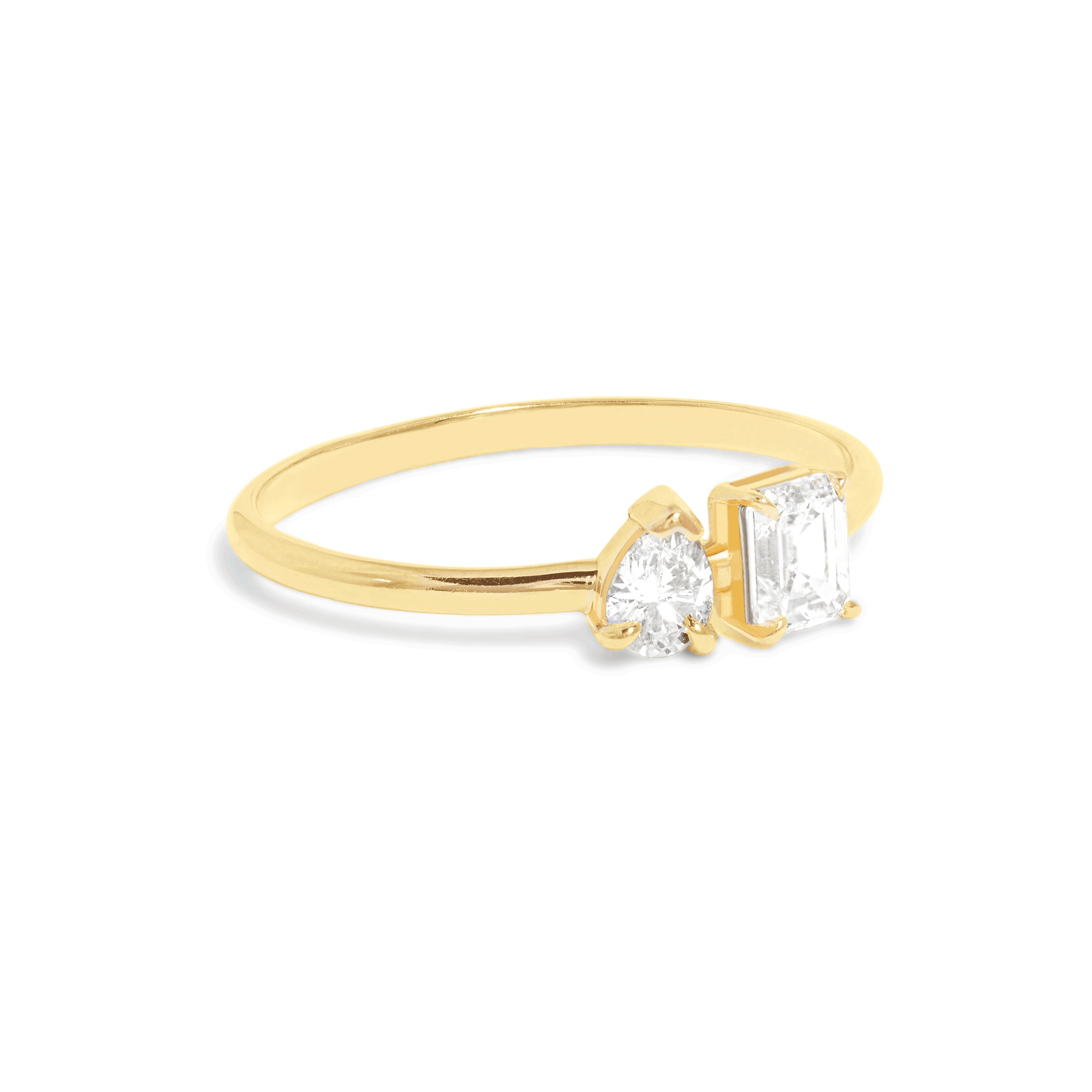 LAB-Created Diamond Festival Ring - 3