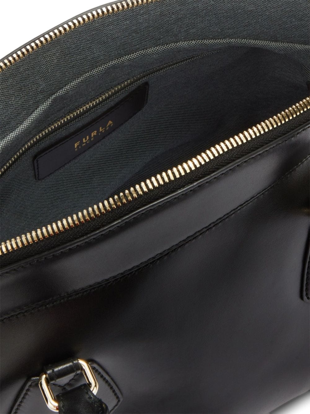 leather tote bag - 5