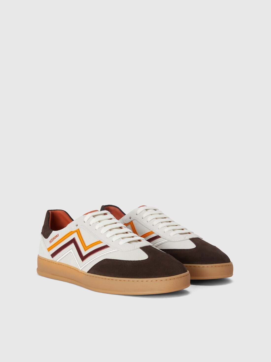 Sneakers with raised zig zag - 2