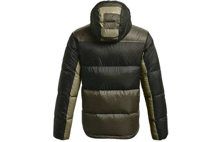 Under Armour ColdGear Infrared Down Blocked Jacket 'Black Olive' 1364895-310 - 2