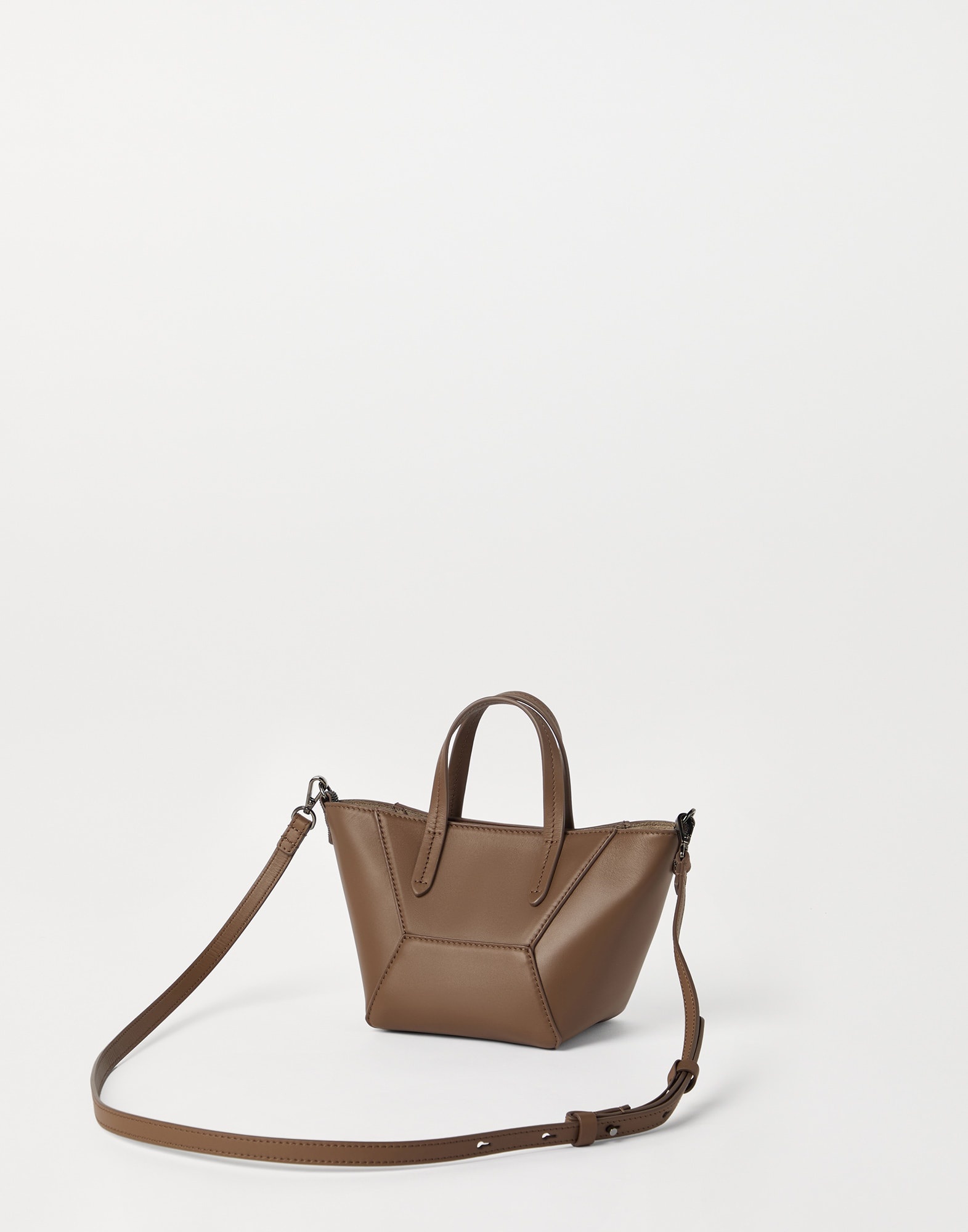 BC Duo mini bag in calfskin with monili - 2
